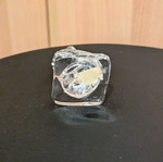 Decorative transparent bird like new