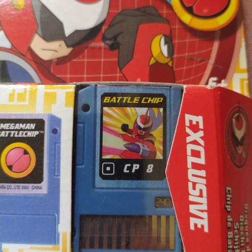 Megaman Chip CP8 5-pack new Mattel 2004