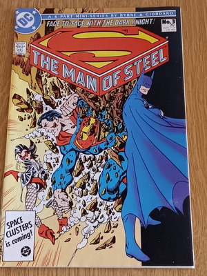 Man of Steel (1986) #3 comic book like new