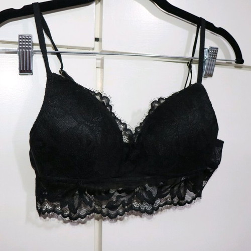 Oysho Black Lace Bra like new