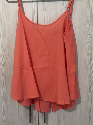 Summer blouse used, size S, orange