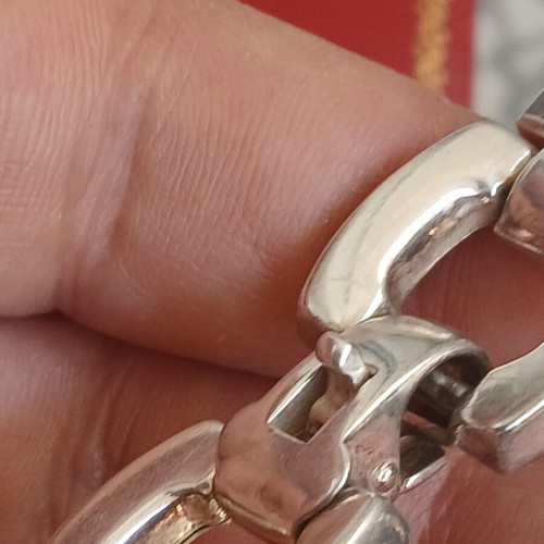 925 silver solid bracelet, 30 grams, 18 cm