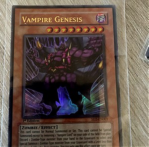 Vampire Genesis SD2-EN001 1st Edition Ultra Rare NM Yugioh! TCG Card