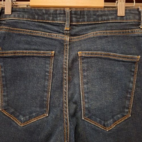 Zara flared jeans size 38, dark blue