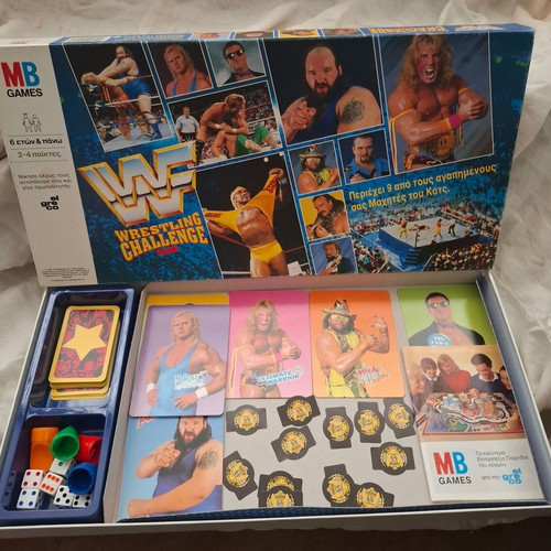 Wrestling Challenge Board Game El Greco 1991 like new