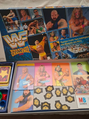 Wrestling Challenge Board Game El Greco 1991 like new