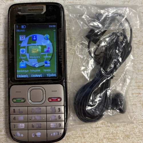 Nokia C2-01 phone used, gray, with memory card