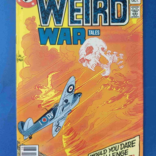 Weird War Tales 80 comic book used, English