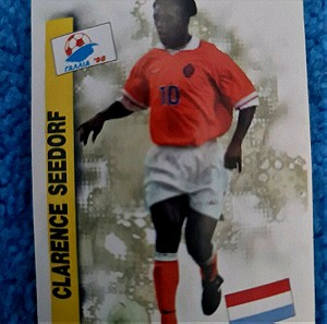 Συλλεκτικό αυτοκόλλητο World Cup 1998 France Clarence Seedorf Netherland