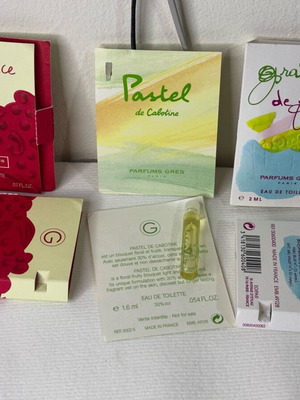 Parfumes Gres perfume samples new, set for all
