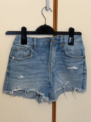 Zara denim shorts set of 4 for girls, size 11-12 years