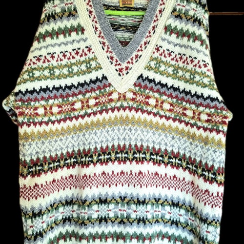 Stefanel wool knit vintage 80s-90s sweater like new