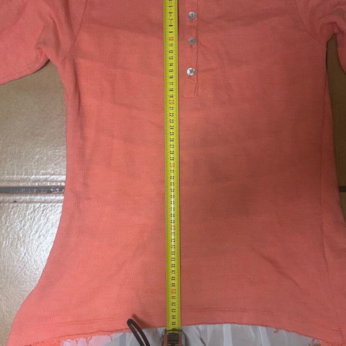 ZIC ZAC pink blouse with bow and ruffles, like new, one size