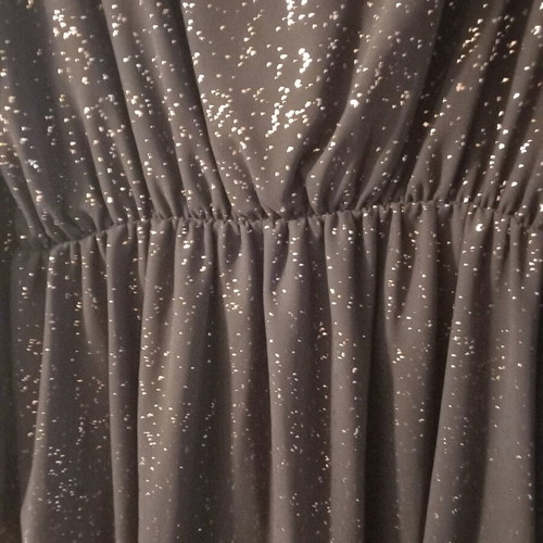 Dorothy Perkins Black Dress Like New With Gold Details Size 48