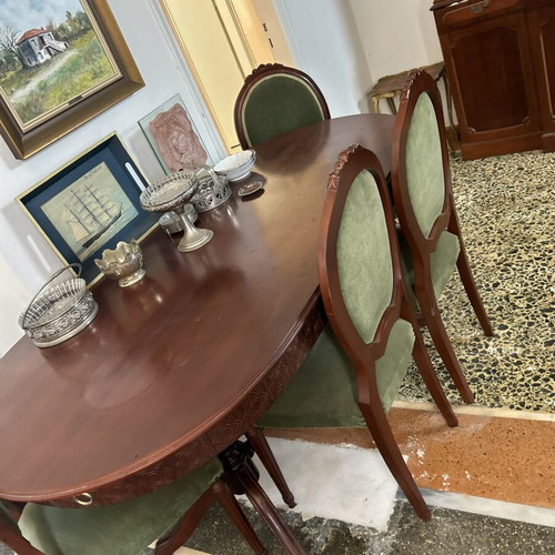 Dining set with 6 chairs