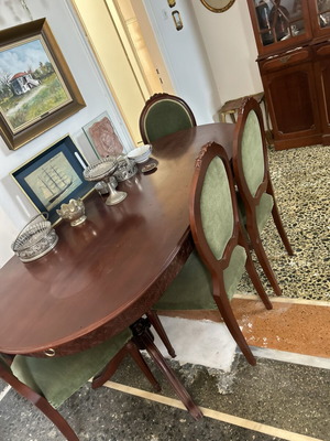 Dining set with 6 chairs