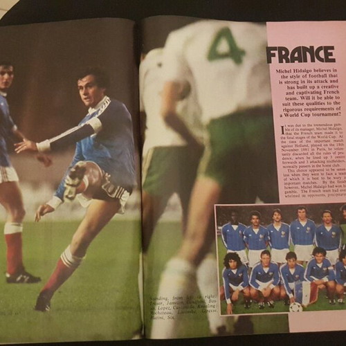 World Cup Spain 1982 album like new, English edition