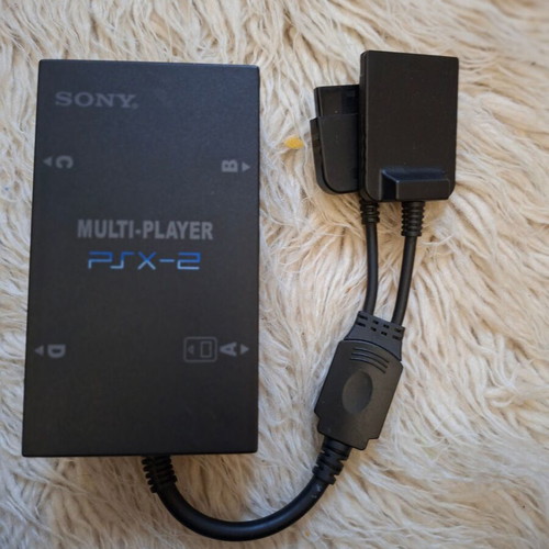 Multitap third-party accessory for PlayStation 2 used