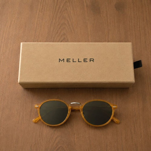 Meller N-AMBOLI sunglasses unisex used, yellow and orange