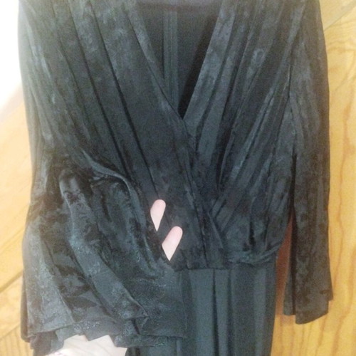 Y.A.S jumpsuit new, black with lace, size L