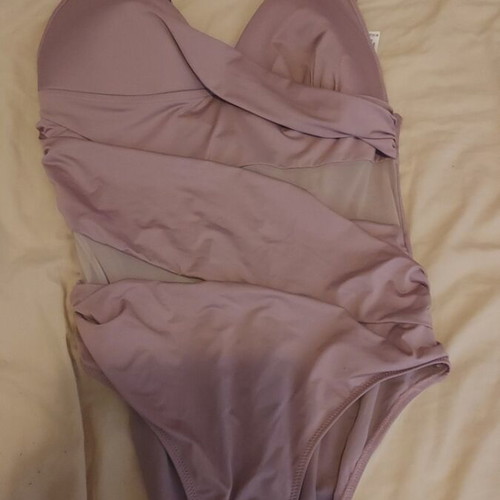 Kom one-piece swimsuit like new, large-extra large UK44, purple