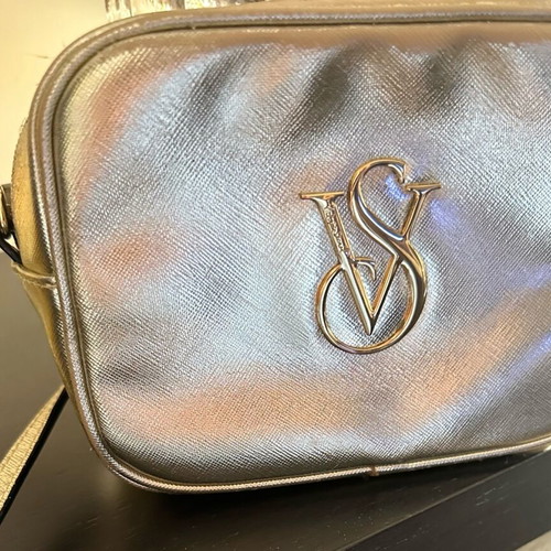 Victoria’s Secret gold crossbody bag in like new condition