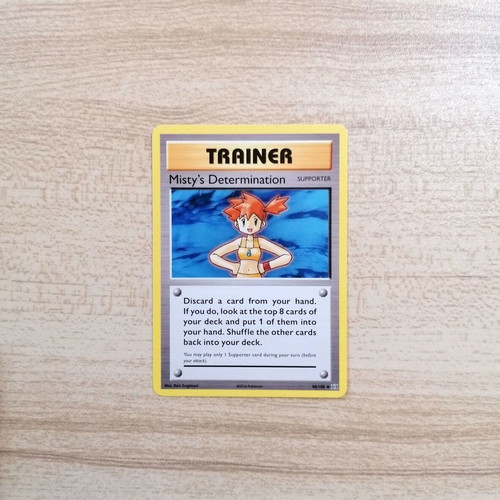 Pokémon Misty's Determination Evolutions 2016 Uncommon Card New