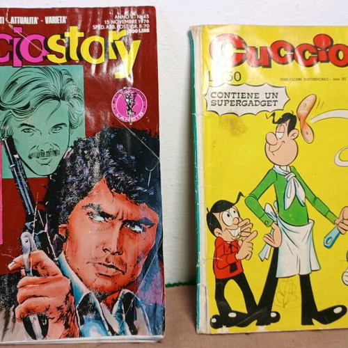 Comics used, pack of 3 issues in Italian