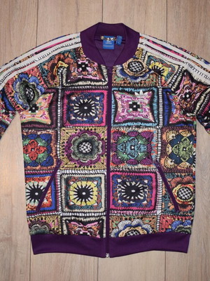 Adidas Multicolor women's jacket size FR 42, UK14 like new