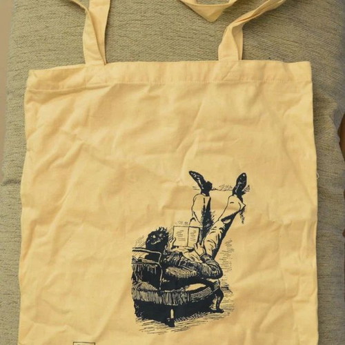 Collectible fabric bag from former Eleftheroudakis bookstore new