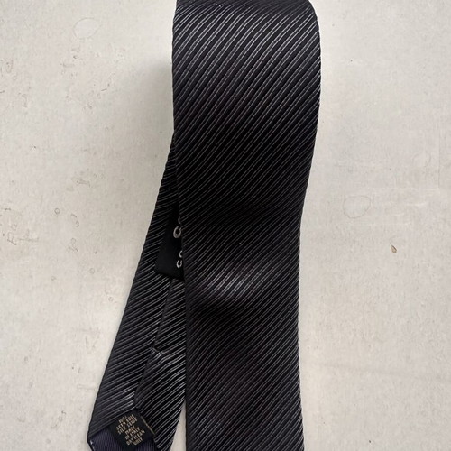 CC Collection Corneliani tie, black and grey
