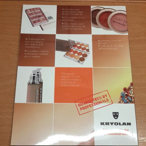 Make-up International magazines by Kryolan like new, pack of 2 (2006 & 2008)