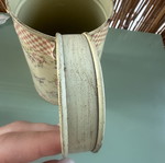 Floral decorative vintage jug, 22cm height
