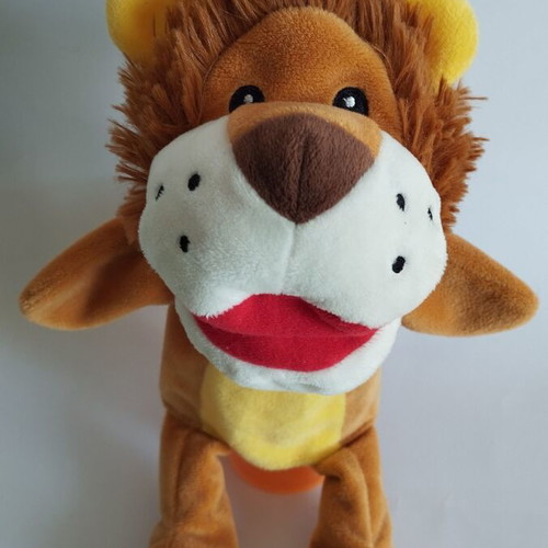 Animal puppets used, pack of 4 dolls for puppet theater
