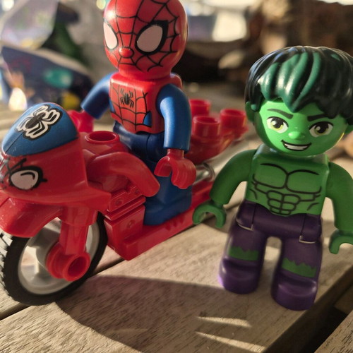 Lego figures Spiderman & Hulk, pack
