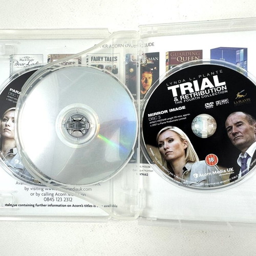 Trial & Retribution DVD box set used, 14 discs, crime series
