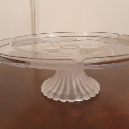 Glass cake stand used, 30cm diameter