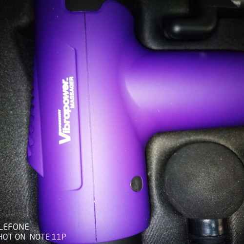 Professional massage gun with attachments new