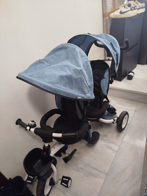 Twin tricycle like new