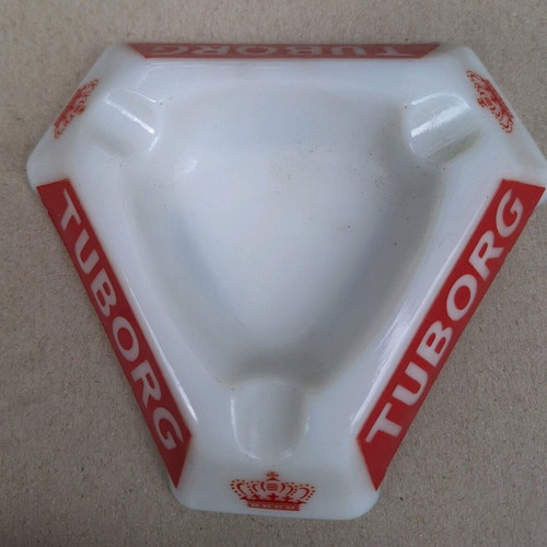 Tuborg ashtray used, promotional, 13 cm