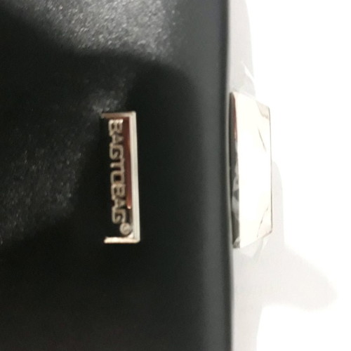 Bag to Bag Γυναικείο τσαντάκι χειρός μαύρο καινούργιο με κούμπωμα και αλυσίδα