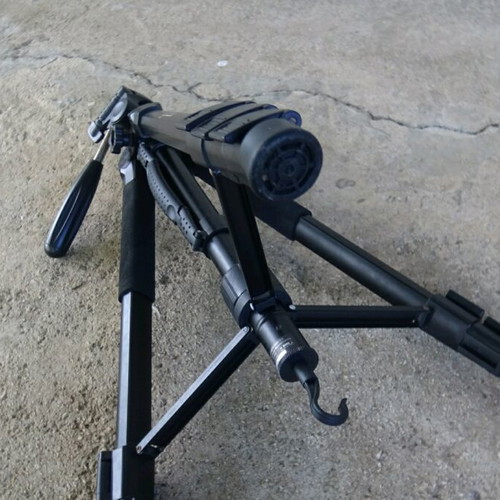 Sentio TR HYBRID 850 tripod and monopod used with case