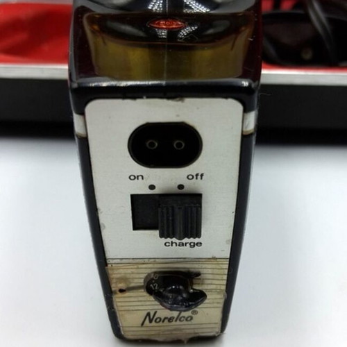 Vintage Norelco electric shaver with case used