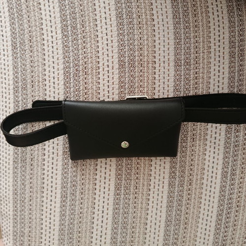 Black waist bag new