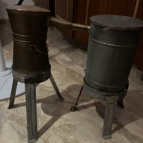 Copper Traditional Distillation Still 800ml with Cooler