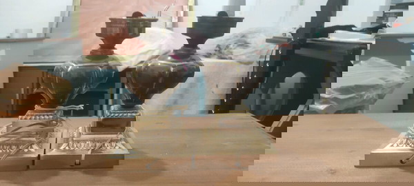 Σετ φωτιστικά χωρίς τζαμί κεραμικά βιντατζ