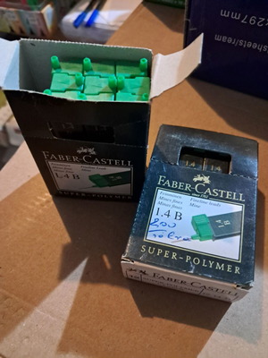 Faber Castell 1.4B pencil leads pack of 24 new
