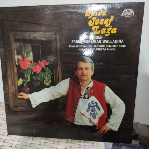 Josef Laža Zpívá folk singer from Moravian Wallachia