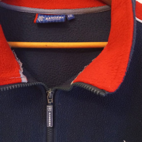 Glasgow Rangers football fleece 2005 used, size 2XL