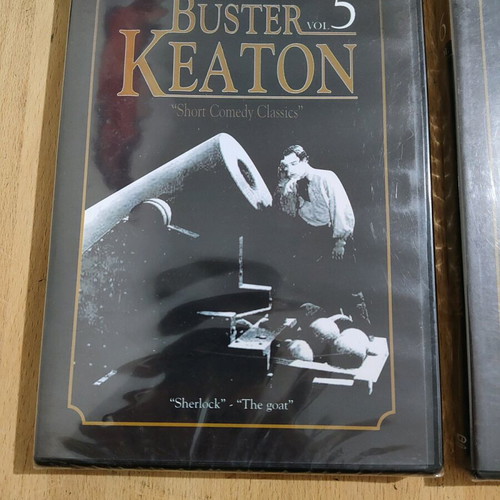 Buster Keaton DVD set new with subtitles, sealed